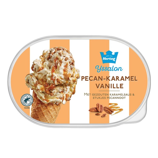 HERTOG pecan karamel  vanille 825 ML