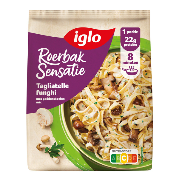 IGLO rbs tagliatelle bospaddestoel. 450 450 GR