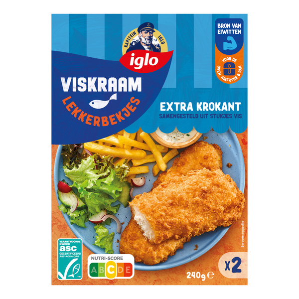 IGLO ocean cuisine lekkerbekjes 240 GR