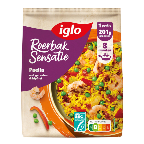 IGLO rbs spaanse paella 450 GR
