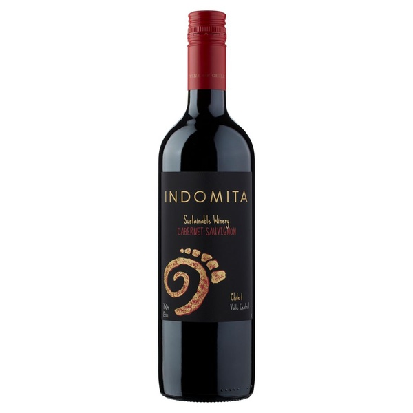 INDOMITA cabernet sauvignon. 75 CL