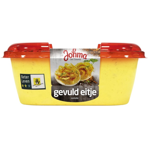 JOHMA gevuld eitje salade. 175 GR 175 GR
