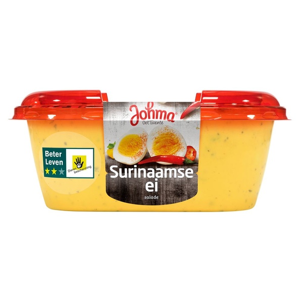 JOHMA surinaams ei beter leven salad. 17 175 GR
