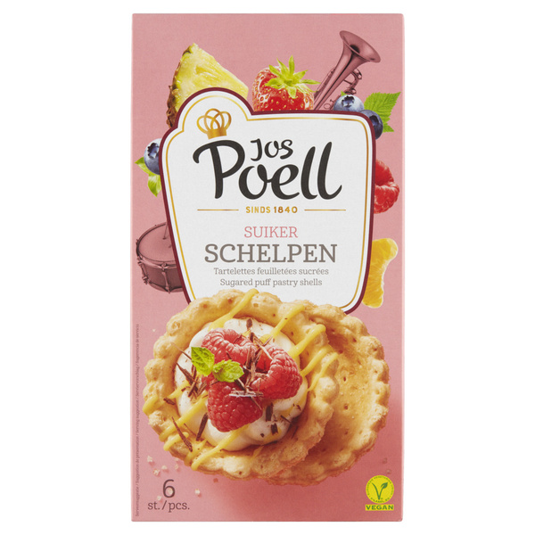 POELL suikerschelpen 6 ST