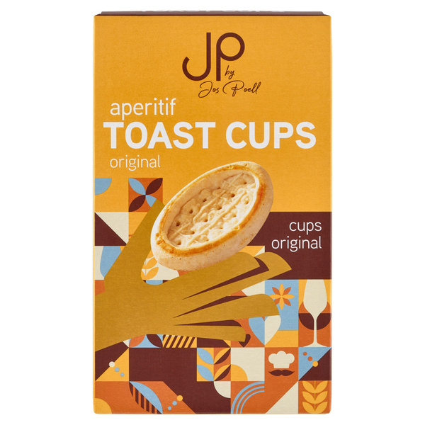 POELL toast cups ovaal 130 GR