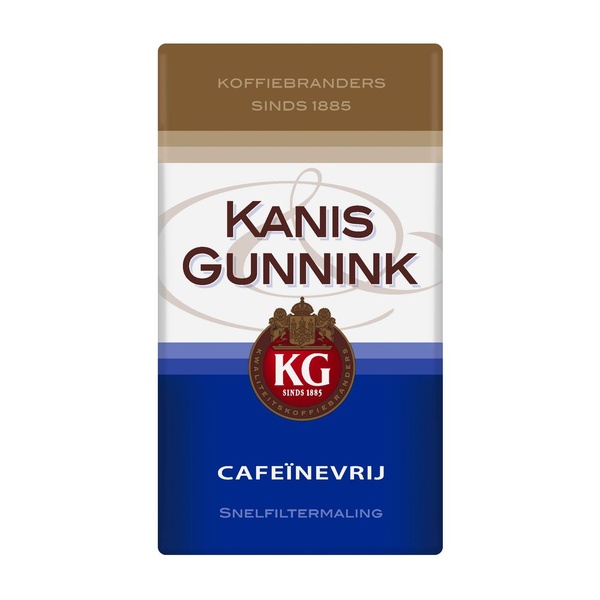 K-G cafeinevrij    snelfilter 500 GR