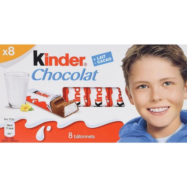KINDER chocolade  t8 8 ST
