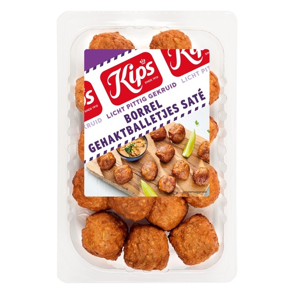 KIPS borrel gehaktballen sate 320 GR