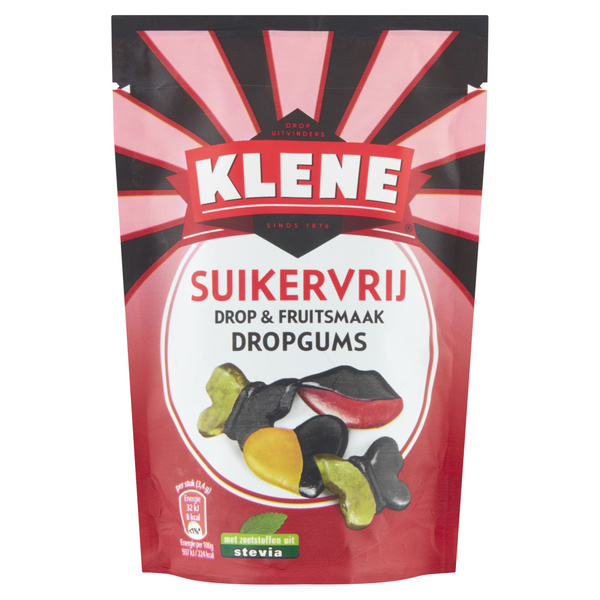 KLENE dropgums sv 110 GR