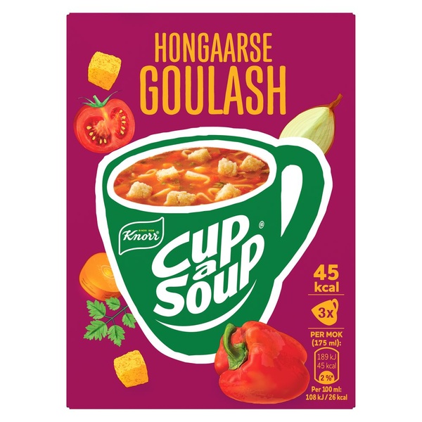 KNORR cup a soup goulash 3 ST