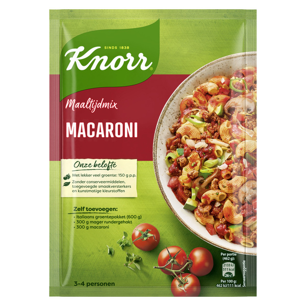 KNORR mix voor macaroni 61 GR