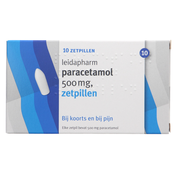 LEIDA AV paracetamol zetpil 500mg 10 ST