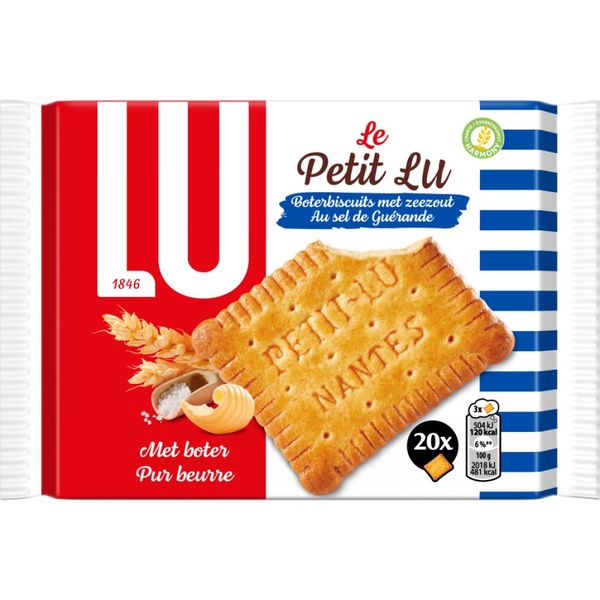 LU boterbiscuit zout 167 GR
