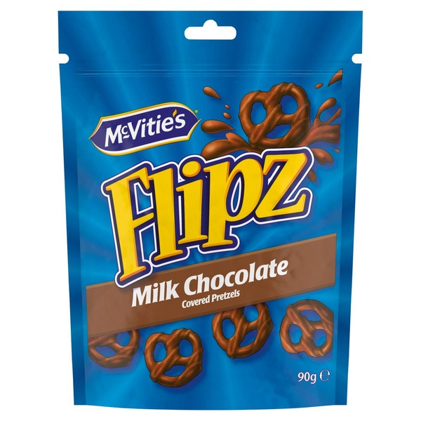 MC VITIE flipz milk chocolate 90 GR 90 GR