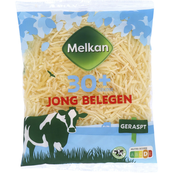 MELKAN 30+ geraspt jong belegen 175 GR
