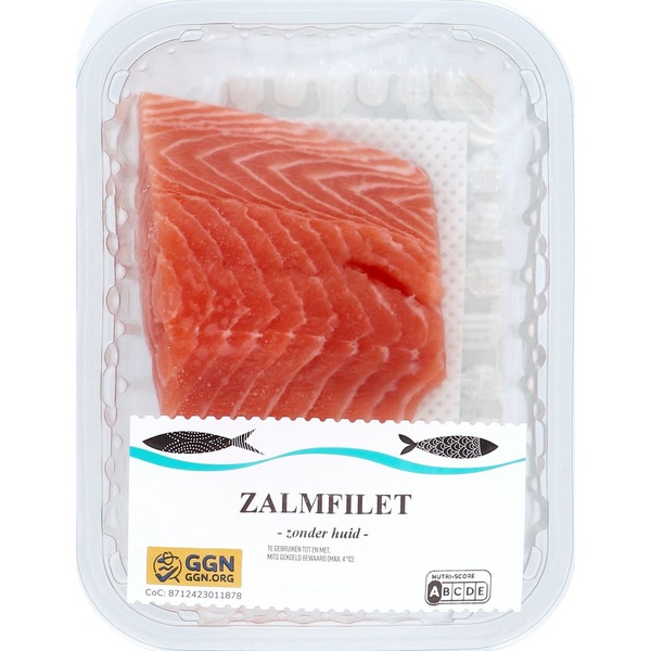NEUTR. zalmfilet zonder huid 175 GR