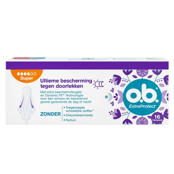 OB tampon extra prot super 16 ST