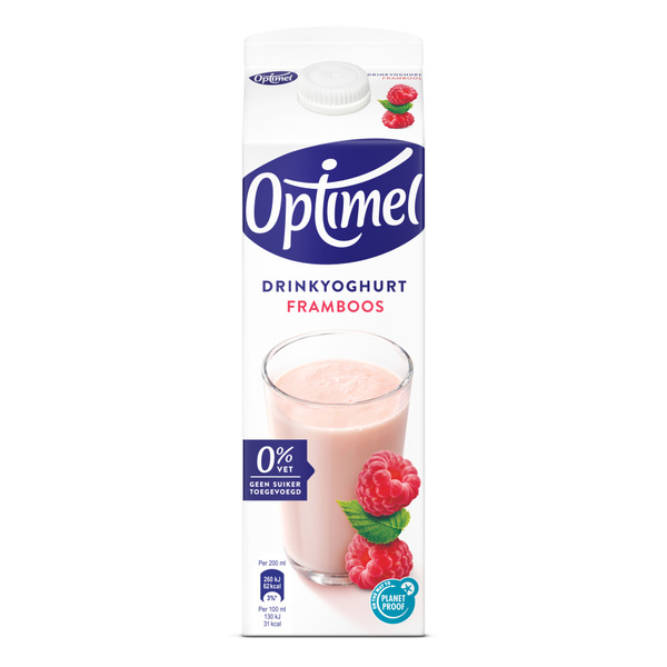 OPTIMEL drink framboos 1 LT