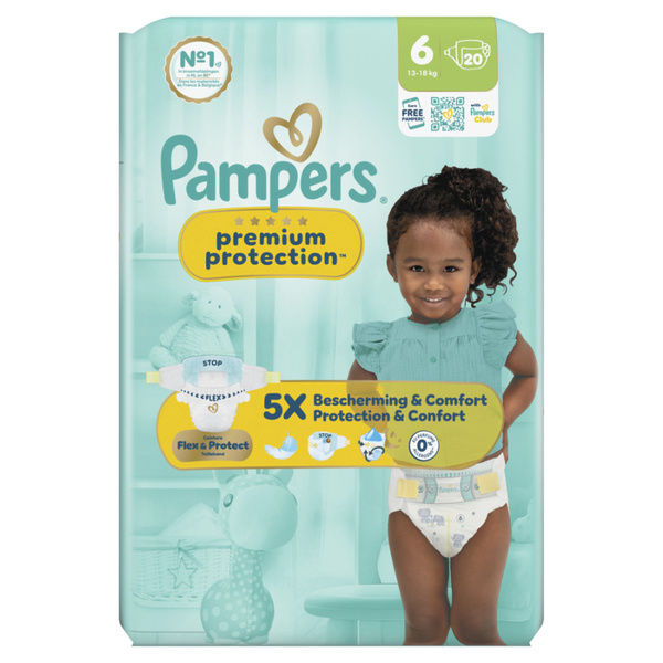 PAMPERS premium protect mt6 20 ST