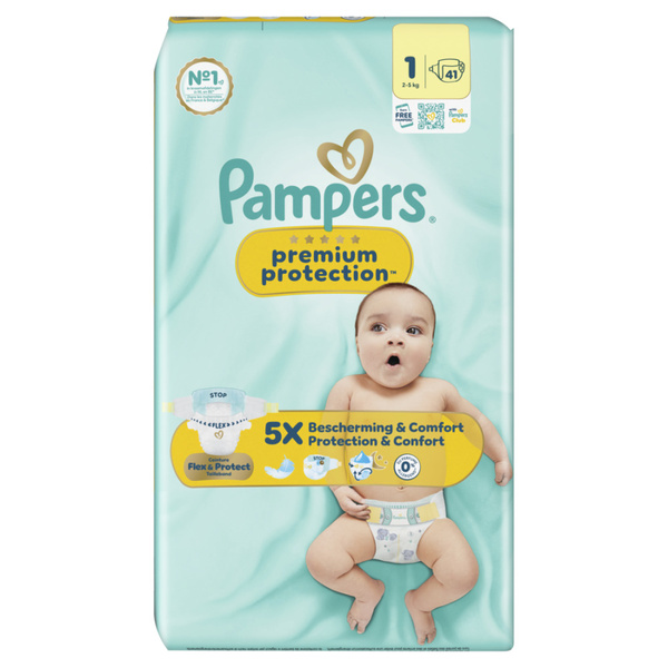 PAMPERS premium protect mt1 41 ST