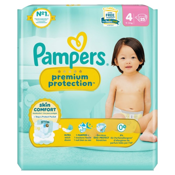 PAMPERS premium protect mt4 25 ST