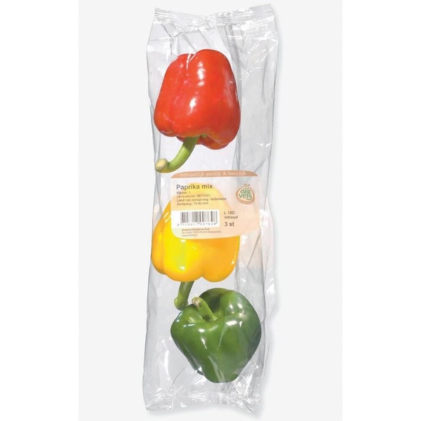 AGF paprika stoplicht 500 GR