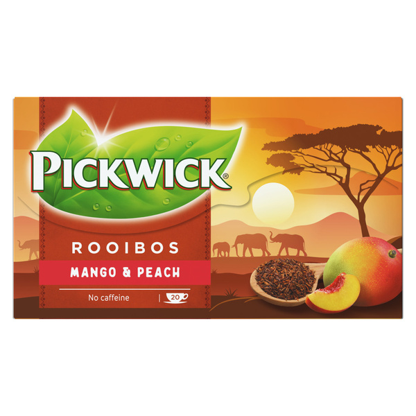 PICKW rooibos mango perzik 1-kops 20 ST