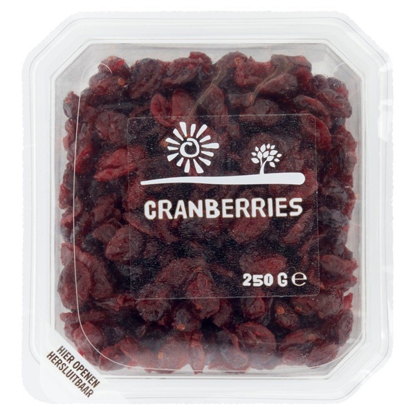 QUALINO cranberries 6x250 250 GR