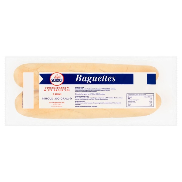 SCHOOF baguettes 285 GR