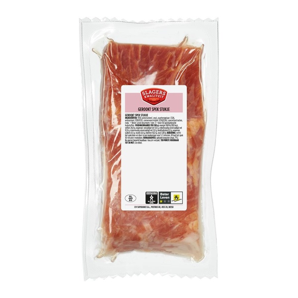 SLAGERSK gerookt spek stukje 1 KG
