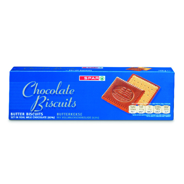 Chocolade biscuit melk 125 GR