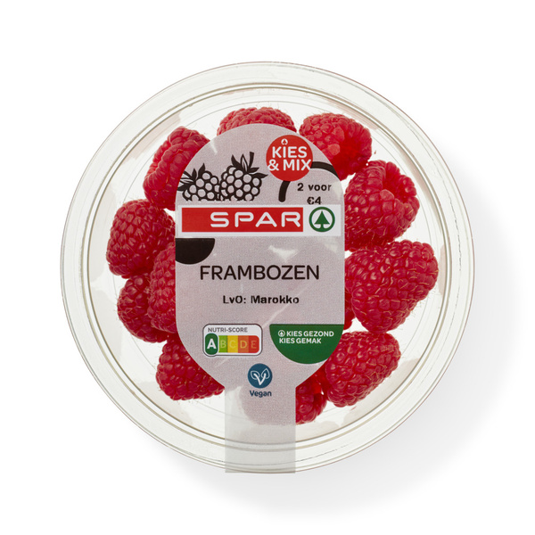 SPAR frambozen 80 GR 80 GR