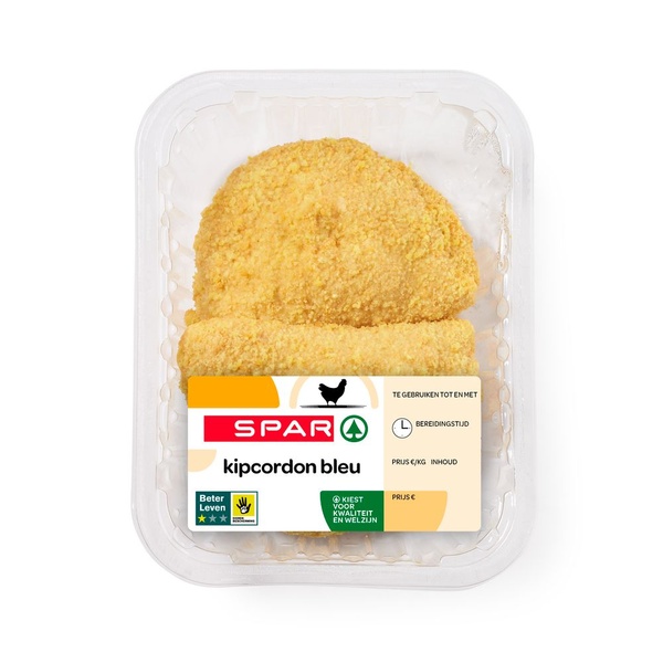 SPAR blk kipcordon bleu 2st 250 GR