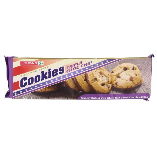 Triple chocolate cookies 180 GR