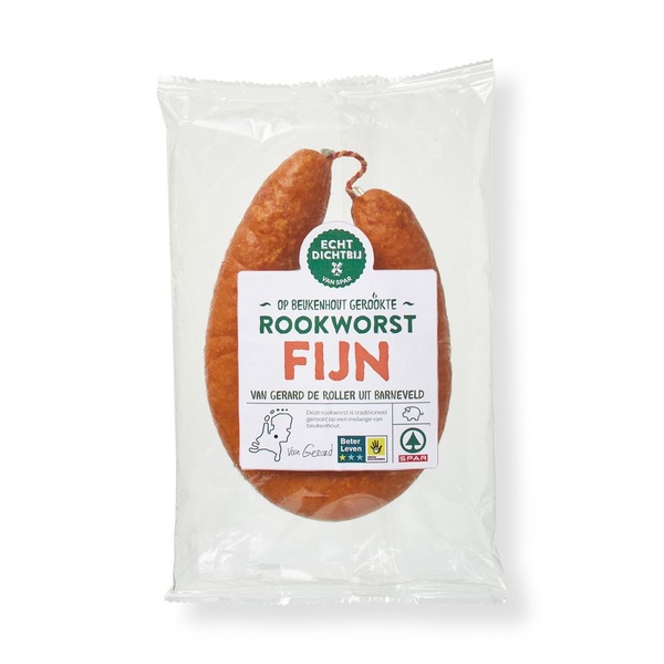 SPAR edb rookworst fijn 1 ST