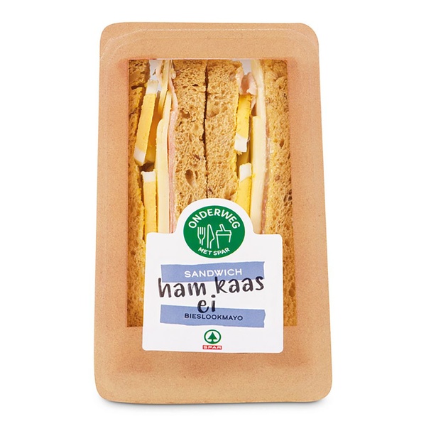 SPAR sandwich ham, kaas en ei 154 GR
