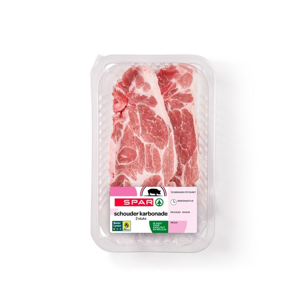 SPAR schouder       karbonade 2st 1 KG