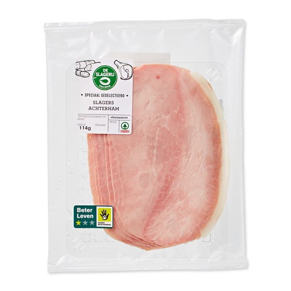slagersachterham 125gr 1 KG
