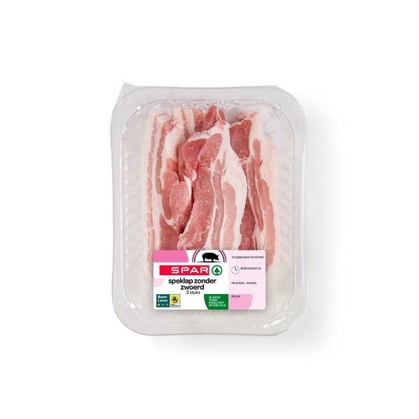 SPAR speklap zonder zwoerd 2st 1 KG