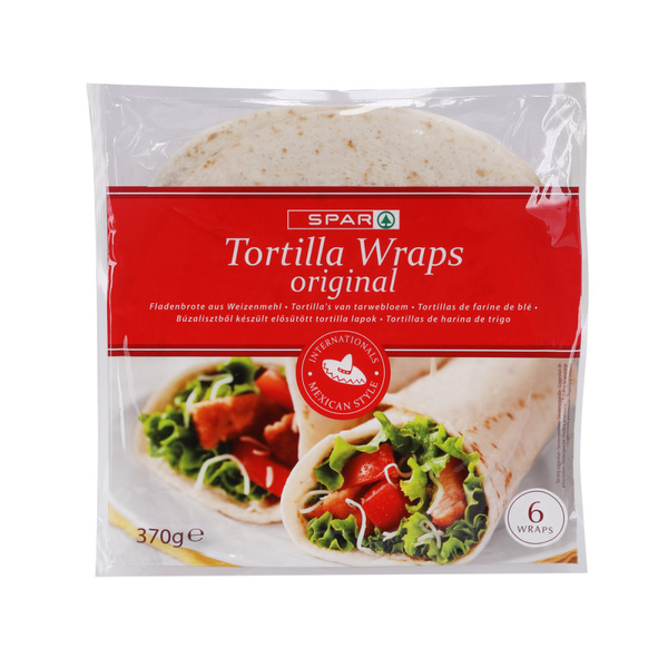 Flour tortilla wraps 370 GR