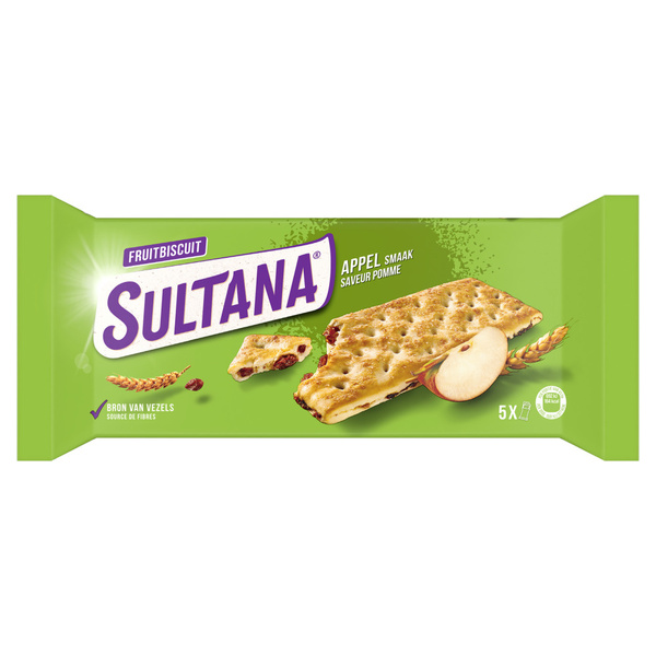 SULTANA fruitbiscuits appel 218 GR