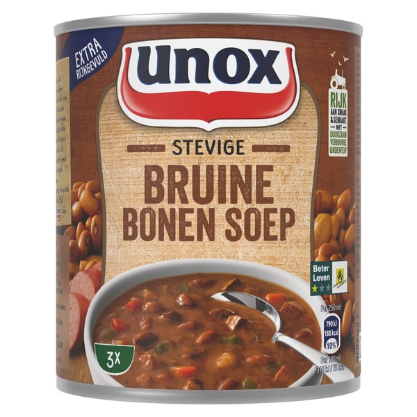UNOX bruine bonen soep 800 ML 800 ML