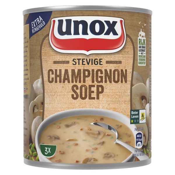 UNOX champignon stevige soep 800 ML 800 ML