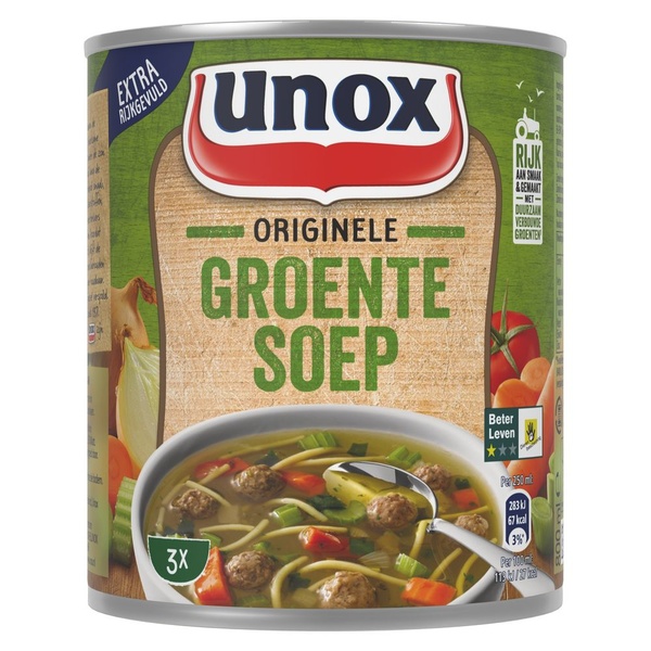 UNOX stevige groente soep 800 ML