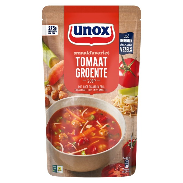 UNOX Unox tomaat groente soep 570 ML 570 ML