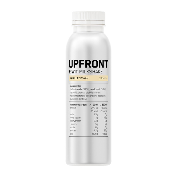UPFRONT eiwit milkshake vanille 330 ML